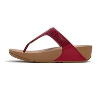 Fitflop Sandali da donna LULU con cristalli impreziositi da punta, bacca bruciata, 37, Bacche bruciate, 37 EU