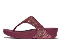 Fitflop Sandali da donna Lulu Multi-Tonal Glitter Toe-Post, Mix di rubini, 40 EU