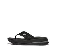 Fitflop Sandali da donna Surff bicolore con fettuccia, Nero, 37 EU