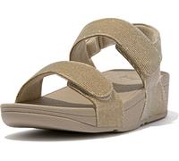 FitFlop Sandali donna Lulu Adjustable Shimmerlux Back-Strap Sandals GA2 EUR 39 Beige