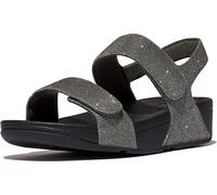 FitFlop Sandali donna Lulu Adjustable Shimmerlux Back-Strap Sandals GA2 EUR 42 Grigio