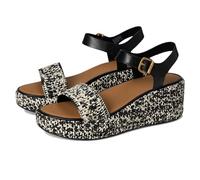 Fitflop Sandali in Pelle Intrecciata Nera