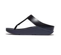 FitFlop Sandalo da donna Fino Glitterdust Toe-Post, Blu notte, 8