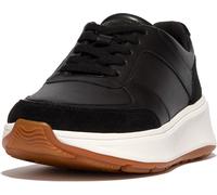 FitFlop Scarpe da donnars F-Mode Leather/Suede Flatform FR1 EUR 36 Nero