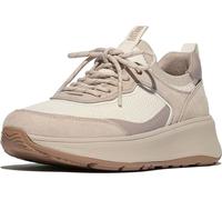 FitFlop Scarpe da donnars F-Mode Suede/Knit Flatform Slip-ON Laced IV1 EUR 37 Beige