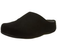 Fitflop Shuv Felt, Pantofole Donna, Tutto Nero, 42 EU