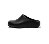 Fitflop Shuv Leather, Zoccoli Donna, Black 268 001, 39 EU