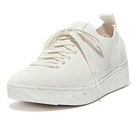 Fitflop Sneaker da Donna Rally E01 Multi-Knit, Crema, 38 EU