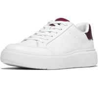 FitFlop Sneaker donna Rtg Sequin-Backtab Leather Sneakers E4S EUR 42 Bianco