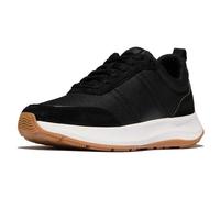 Scarpe FitFlop F-Mode Flow Suede nero puro donna - 36