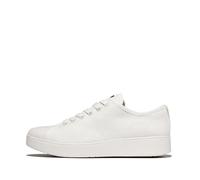 Fitflop Sneakers da Donna in Tela Rally Sneaker, Bianco, 36 EU