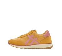 FitFlop Sneakers Donna Retro-Q Tessuto/Camoscio, Curcuma/Desert Blush, 11