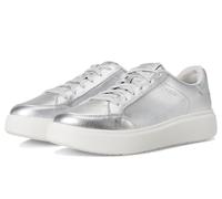 Fitflop Sneakers Donna Rtg Metallico-Pelle, Argento, 39 EU