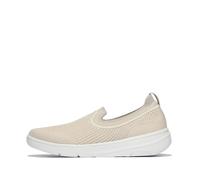 Fitflop Super-q Knit Slip-ons, Scarpe da Ginnastica Donna, Beige, 39.5 EU