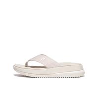 Fitflop Surff Two-Tone Webbing Toe-Post Sandals, Sandali Donna, Beige Parigi, 40 EU