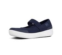 Fitflop Uberknit Mary Janes, Scarpa Jane Donna, Blu Royal Mix, 38 EU