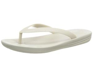 Fitflop Unisex Kid's Iqushion Flip Flop Pearlised, Argento, 31 EU