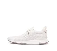 Fitflop Vitamina Ffx Mens Knit Sport Sneakers, Scarpe da Ginnastica Uomo, Urban White Tiptoe Grigio, 41 EU