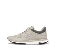 Fitflop Vitamina Ffx Uomo Perf Nubuck Sport Sneakers, Scarpa, Clay Grey Urban White, 41 EU