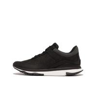 Fitflop Vitamina Ffx Uomo Perf Nubuck Sport Sneakers, Scarpa, Colore: Nero e Crema, 42 EU