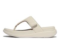 Fitflop Women's F-Mode Go Adjustable Flatform Toe-Post Sandals, Beige, 40 EU
