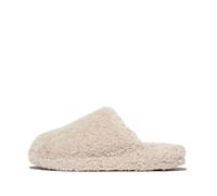 Fitflop Iqushion D-Luxe Pantofole Imbottite Teddy, Scarpa Donna, Milk Ice, 40 EU