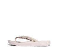 Fitflop Women's Iqushion Multi-Crystal Ergonomic Flip-Flops, Nude Rose, 40 EU