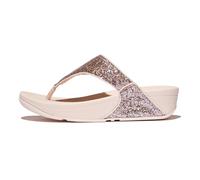 Fitflop Women's Lulu Multi-Tonal Glitter Toe-Post Sandals, rosa, 36 EU