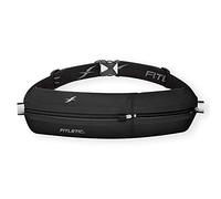 Cintura a bullone 2 tasche impermeabili Fitletic Noir TU