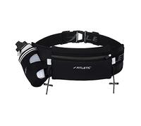 Fitletic HD12 Cintura di idratazione Unisex Adulto, Nero, 360 ml