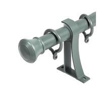 Fitlin Binario per tenda, ad alte prestazioni per tende, divisori, binari per tende, per soggiorno, camera da letto, camera, divisorio doccia (B,5,7 m/(18,7 ft)