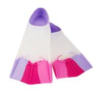 Fitlin Pinne da Nuoto in Silicone for Adulti e Bambini, Pinne da Snorkeling, Formato da Viaggio, Pinne for Allenamento di Nuoto, for Nuoto in Vasca, Immersioni e Snorkeling.(Mixed Color 1L Code)