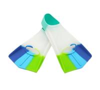 Fitlin Pinne da Nuoto in Silicone for Adulti e Bambini, Pinne da Snorkeling, Formato da Viaggio, Pinne for Allenamento di Nuoto, for Nuoto in Vasca, Immersioni e Snorkeling.(Mixed Color 2M Code)