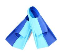 Fitlin Pinne da Sub Professionali in Silicone for Uomo, Donna e Bambino, for Nuoto, Surf, Spiaggia, Acqua, Pinne, Scarpe da Sub(Mixed Blue S Code)