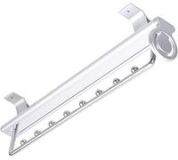 Fitlin Supporto for pantaloni regolabile: metallo scorrevole for armadio, massimizza lo spazio di archiviazione for pantaloni, calzini e altro ancora.(45cm)