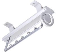 Fitlin Supporto for pantaloni regolabile: metallo scorrevole for armadio, massimizza lo spazio di archiviazione for pantaloni, calzini e altro ancora.(31cm)