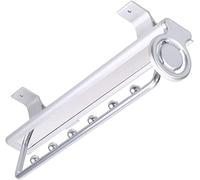Fitlin Supporto for pantaloni regolabile: metallo scorrevole for armadio, massimizza lo spazio di archiviazione for pantaloni, calzini e altro ancora.(36cm)