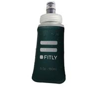 FITLY Flask 150 ml Petrol Blue - Borraccia Morbida - Borraccia Sportiva Ideale Per Corsa - Sport all'Aria Aperta Bottiglia di Idratazione dell'Acqua Boccetta Morbida - Per Zaino Idratazione