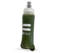 FITLY Flask 250 ml Forest Green - Borraccia Morbida - Borraccia Sportiva Ideale Per Corsa - Sport all'Aria Aperta Bottiglia di Idratazione dell'Acqua Boccetta Morbida - Per Zaino Idratazione