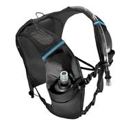 FITLY Sub180 Adventure Running Pack Hydration Vest - BLUE - Trail Running Water Vest - 4 Pockets, 1.1L Bladder, 250ml Soft Flask - Anti-Sway Vest For Men & Women - Running Gear One Size Fits All