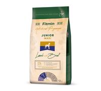 FITMIN Maxi Junior Lamb&Beef 12kg + Fitmin For Life Biscotti per cani e gatti 50 g mix di gusti IN OMAGGIO!