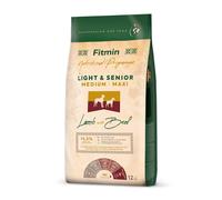 FITMIN Dog Nutritional Programme Medium Maxi Light Senior Lamb&Beef 12 kg per cani anziani di razze medie e grandi