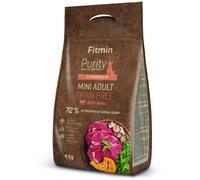 FITMIN Dog Purity Grain free adult mini beef 4 kg