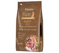 Fitmin Dog Purity Rice Puppy, agnello e salmone - Set %: 2 x 12 kg