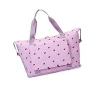 Fitness Bag Training Bag Bagaglio Grande Capacità Ospedale Da Viaggio Dolce Durante La Notte Weekend Sweet Sport Gym Bagagli Fitness Per Donna, Viola, Mass Beauty
