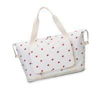 Fitness Bag Training Bag Bagaglio Grande Capacità Ospedale Da Viaggio Dolce Durante La Notte Weekend Sweet Sport Gym Bagagli Fitness Per Donna, beige., Mass Beauty