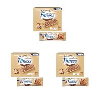 FITNESS Cappuccino Barrette Cereali Integrali gusto Cappuccino, 4 Barrette da 23,5g (94g) (Confezione da 3)