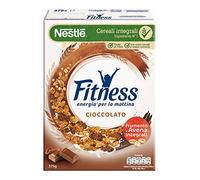 FITNESS CIOCCOLATO Cereali con Frumento e Avena Integrali e Fiocchi Ricoperti al Cioccolato 8 Confezioni da 375 g