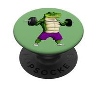 Fitness coccodrillo PopSockets PopGrip Adesivo