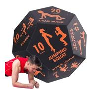 Fitness Dice, Dice Game for Group Exercise, Portable Strength Training Tool, Fun Workout Accessory for Home Gym Use, Outdoor Travel Fitness, and Sports Team Activities